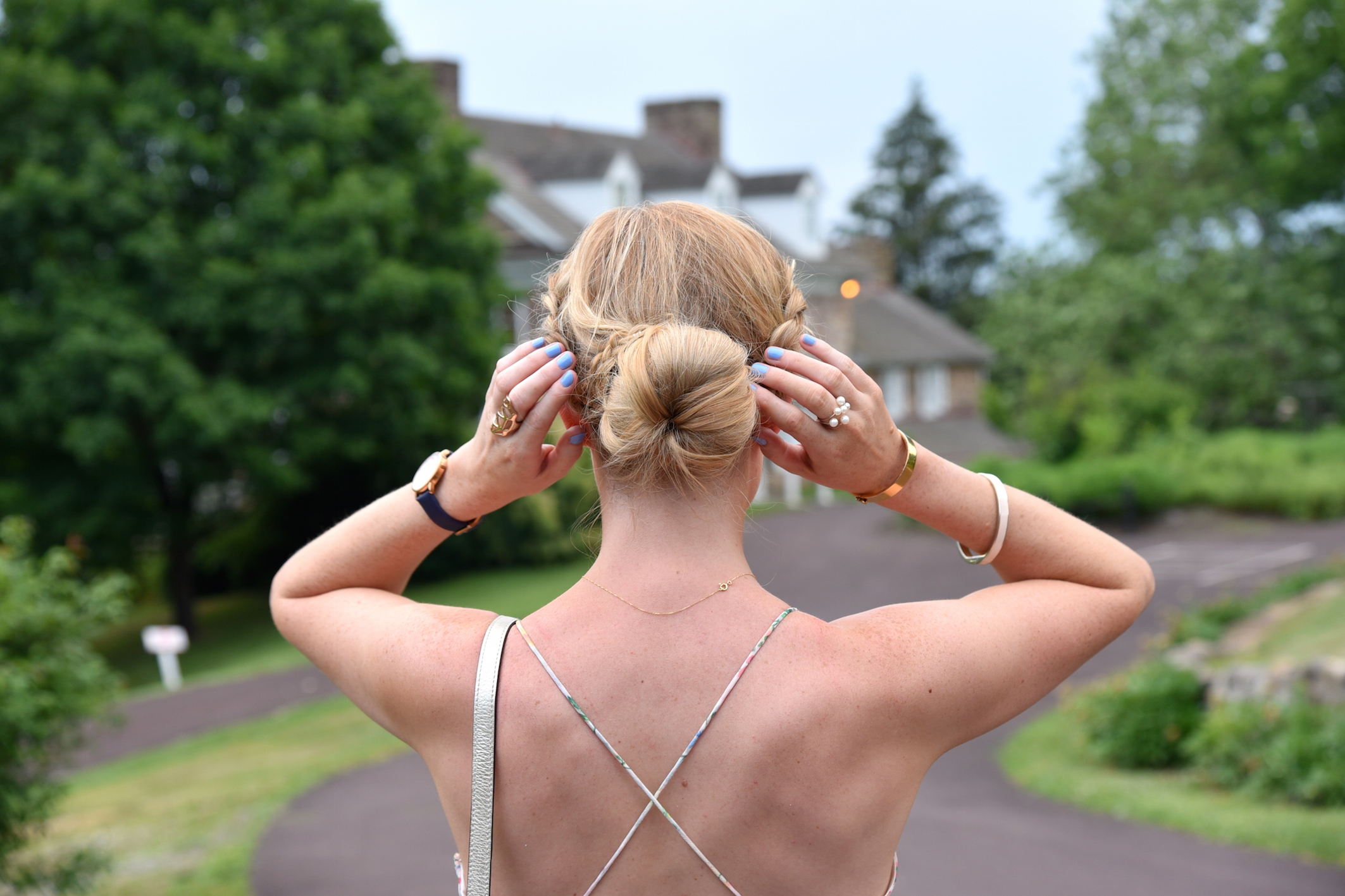 Hairstyle idea for a Summer Wedding Style blogger Mybigapplecity