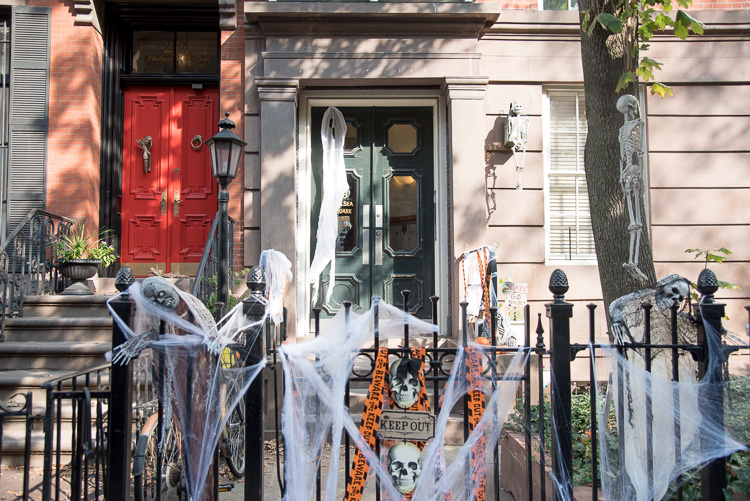 décorations d'Halloween à New York blog voyage NYC