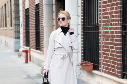 French Fashion blogger in New York