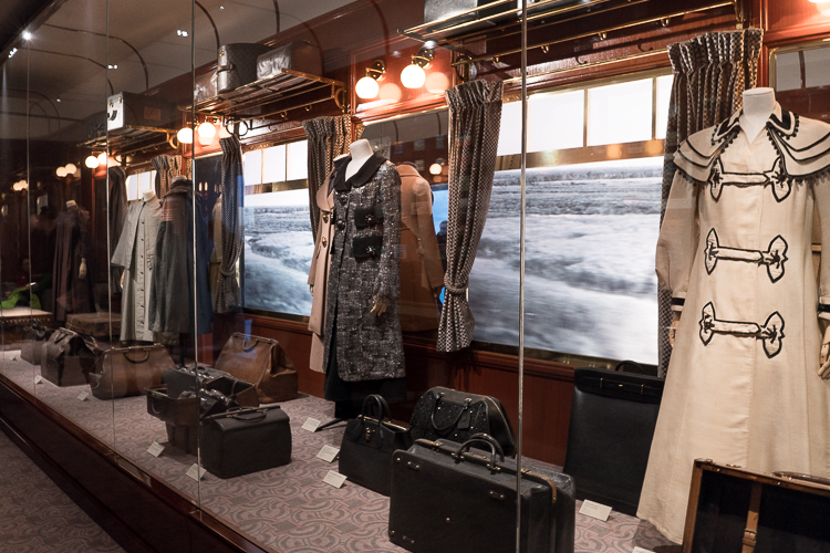 Train travel in style Louis Vuitton exhibition New York 2018