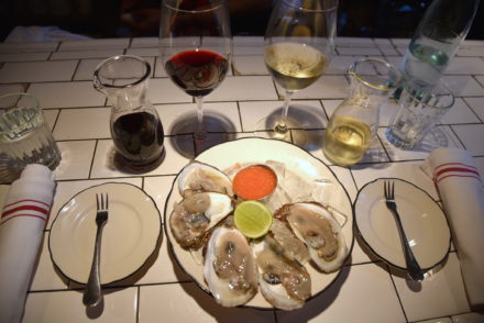 Oysters at Briciola Wine Bar NYC foodie
