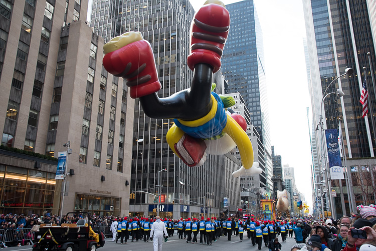 Voir la Parade de Thanksgiving voyage à New York