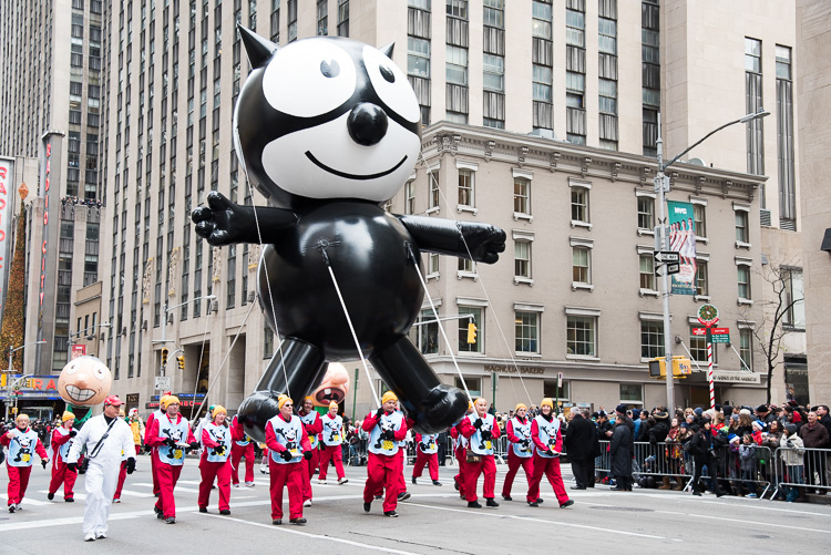 La Parade de Thanksgiving à New York