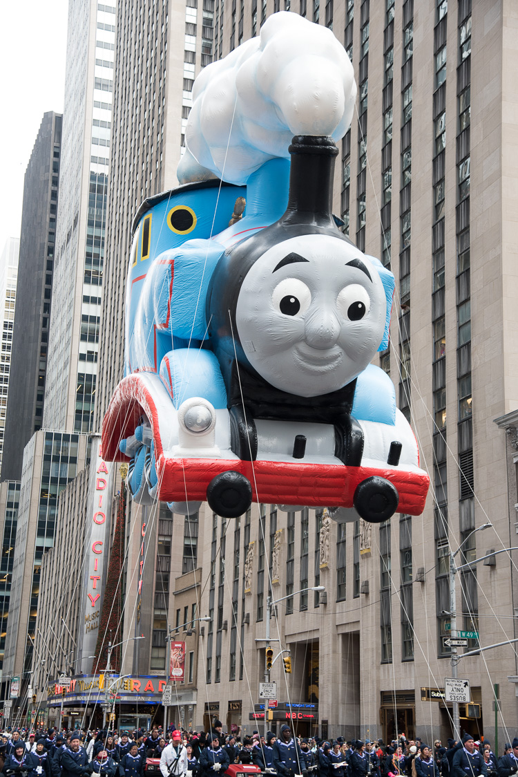 Thomas Balloon Macy's Parade Thanksgiving New York 2016