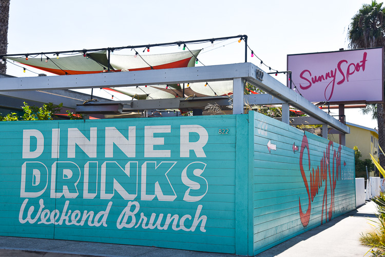 Sunny spot Brunch in Venice Beach Los Angeles