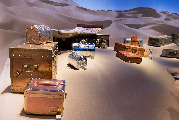 Desert travel Louis Vuitton exhibition New York 2018