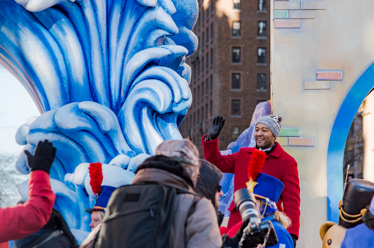 John Legend Macy's Thanksgiving parade 2018 NYC